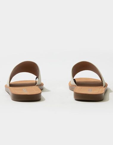 Soda Shoes Efron-S Women Flip Flops Basic Plain Slippers Slip On Sandals Slides Casual Peep Toe Beach in Saudi Arabia