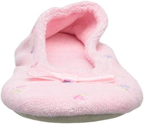 isotoner Women's Embroidered Terry Ballerina Slippers in Saudi Arabia