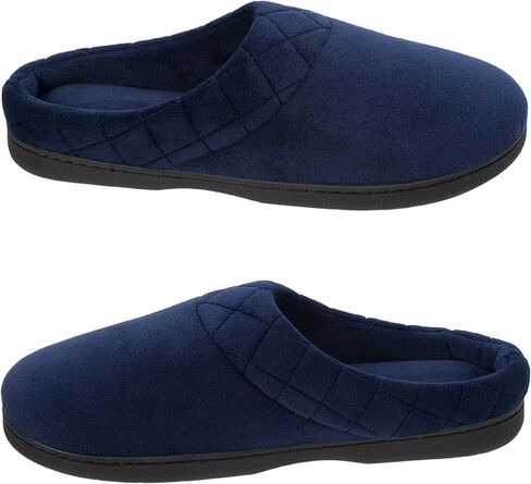 Dearfoams Women's Indoor/Outdoor Memory Foam Darcy Microfiber Velour Clog, Wide Widths Slipper in Saudi Arabia