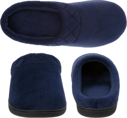Dearfoams Women's Indoor/Outdoor Memory Foam Darcy Microfiber Velour Clog, Wide Widths Slipper in Saudi Arabia