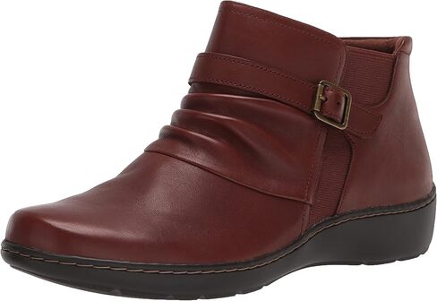 حذاء الكاحل Cora Rouched للسيدات من Clarks in Saudi Arabia
