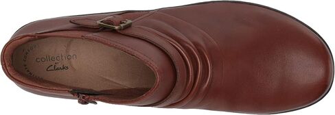 حذاء الكاحل Cora Rouched للسيدات من Clarks in Saudi Arabia