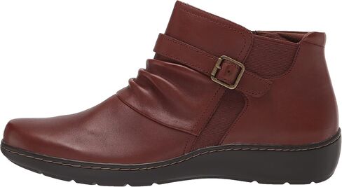حذاء الكاحل Cora Rouched للسيدات من Clarks in Saudi Arabia