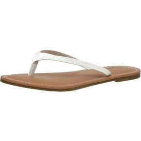 صندل نسائي من CUSHIONAIRE Cora Flat Flip Flop مع +مريح
