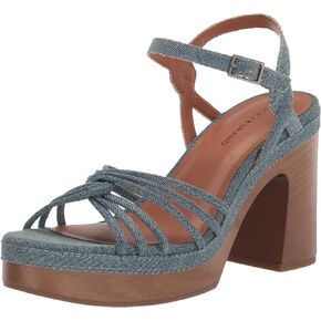 صندل نسائي بكعب عالٍ من Lucky Brand Ismene Strappy