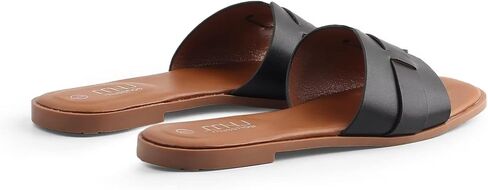 صنادل MUSSHOE للسيدات صيفية أنيقة سهلة الارتداء بعقدة فيونكة ملونة للنساء in Kuwait