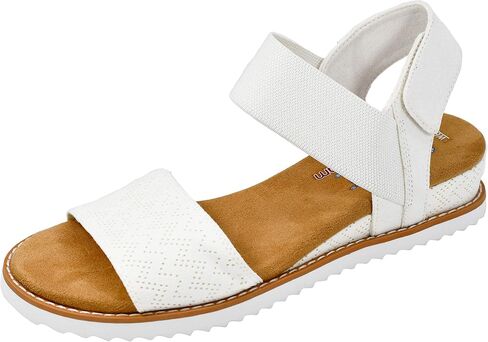 Skechers Women's Desert Kiss-Stretch Quarter Strap Sandal Flat in Saudi Arabia