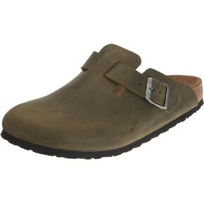 Birkenstock Unisex Adult Boston Super Grip Leather Clogs in Kuwait