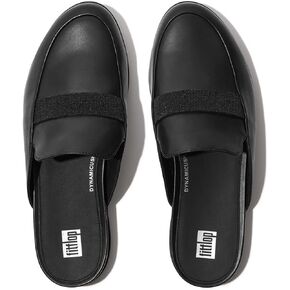 FitFlop Women's Gracie Opul-Trim Leather Mules in Saudi Arabia