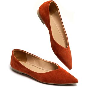 ESTINE أحذية باليه مسطحة للنساء مريحة وأنيقة أحذية نسائية مسطحة من إسفنج الذاكرة سهلة الارتداء بمقدمة مدببة أحذية مسطحة للنساء in Kuwait