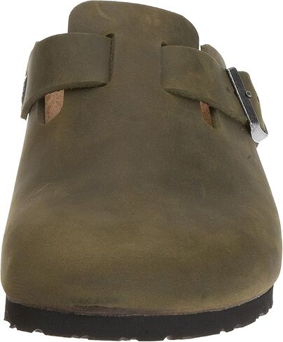 Birkenstock Unisex Adult Boston Super Grip Leather Clogs in Kuwait