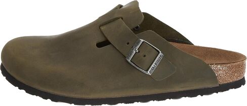 Birkenstock Unisex Adult Boston Super Grip Leather Clogs in Kuwait
