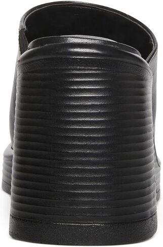 Steve Madden Womens Flirtie Leather Platform Mules in Saudi Arabia