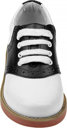 أحذية نسائية من الجلد للمدرسة من Cheer Oxford Saddle مقاسات متوسطة/واسعة للبالغين in Kuwait