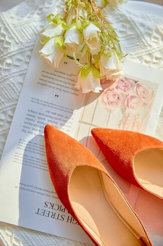 ESTINE أحذية باليه مسطحة للنساء مريحة وأنيقة أحذية نسائية مسطحة من إسفنج الذاكرة سهلة الارتداء بمقدمة مدببة أحذية مسطحة للنساء in Kuwait