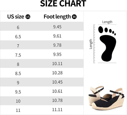 Qonetic Women's Espadrille Wedge Sandals Closed Toe Platform Summer Shoes | Dress Shoes,Casual Fashion,Vacation Outfits,Beach Trips,Travel,Shopping,Comfort,Adjustable Buckle,Wedge Heel in Kuwait