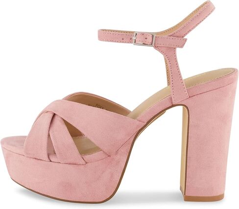 CUSHIONAIRE Women's Foxy platform dress sandal +Memory Foam and Wide Widths Available in Saudi Arabia