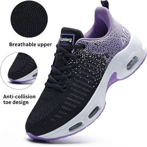 أحذية B BEASUR Air للنساء الرياضية والتمارين الرياضية والتنس والجري (مقاس 5.5-11) in Kuwait