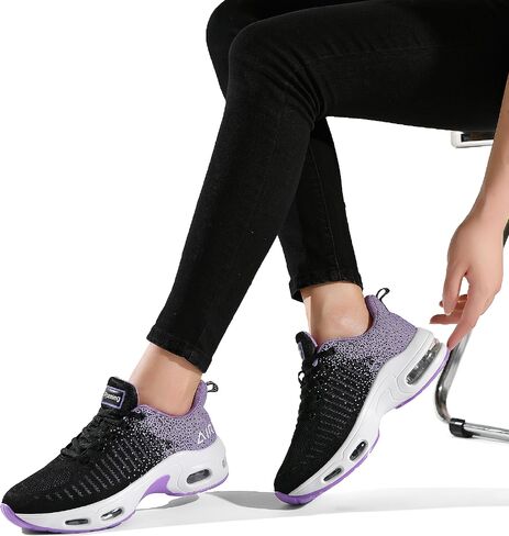 أحذية B BEASUR Air للنساء الرياضية والتمارين الرياضية والتنس والجري (مقاس 5.5-11) in Kuwait