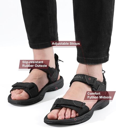 EZEREELL Women’s Hiking Sandals, Comfortable Sport Walking Sandals in Kuwait