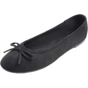 حذاء باليه نسائي من FEVERSOLE مصنوع من إسفنج ميموري ملون فائق النعومة ومبطن بجلد صناعي صناعي in Kuwait