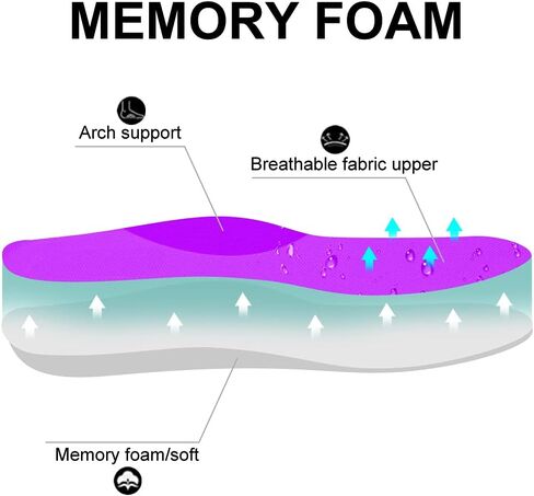 أحذية الجري النسائية VOCNTVY وسادة هوائية مقاومة للانزلاق ودعم قوس التنس أحذية رياضية للتنس in Kuwait