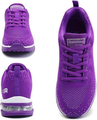 أحذية الجري النسائية VOCNTVY وسادة هوائية مقاومة للانزلاق ودعم قوس التنس أحذية رياضية للتنس in Kuwait