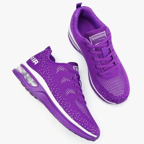 أحذية الجري النسائية VOCNTVY وسادة هوائية مقاومة للانزلاق ودعم قوس التنس أحذية رياضية للتنس in Kuwait