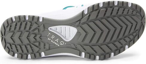 TRAQ by Alegria Qool Womens Smart Walking Shoe White Multi Wide 12 M US in Saudi Arabia