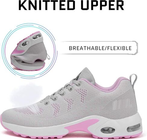 Mishansha Womens Sneakers Air Cushion Running Tennis Shoes Women Lightweight Arch Support Walking Shoes in Saudi Arabia