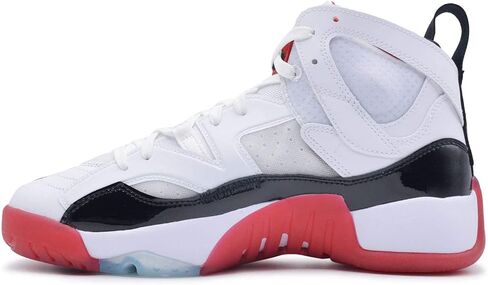 Jumpman Two Trey Men Basketball Sneakers Size 11.5 and 12.0 Color White, Black, and Gym Red in Saudi Arabia