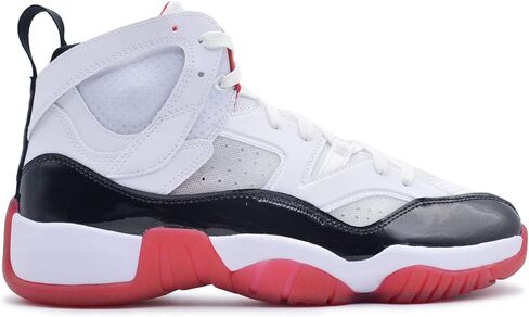 Jumpman Two Trey Men Basketball Sneakers Size 11.5 and 12.0 Color White, Black, and Gym Red in Saudi Arabia