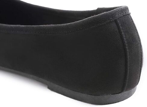 FEVERSOLE Women's Ultra Soft Colorful Memory Foam Cushioned Faux Suede Home Ballet Flats in Saudi Arabia