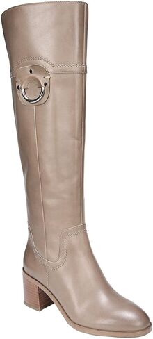 Franco Sarto Women's Beckford Riding Boot (7.5, Taupe) in Saudi Arabia