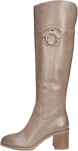Franco Sarto Women's Beckford Riding Boot (7.5, Taupe) in Saudi Arabia