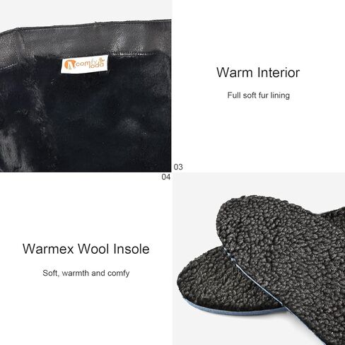 حذاء نسائي مريح للركبة مقاوم للماء للشتاء من نيكول in Kuwait