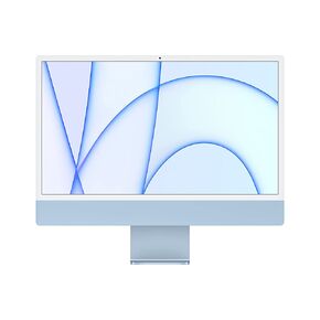 2021 Apple iMac (24 بوصة، شريحة Apple M1 مع وحدة المعالجة المركزية 8 النواة ووحدة معالجة الرسومات 7 النواة، ذاكرة الوصول العشوائي 8 جيجابايت، 256 جيجابايت) - فضي in Saudi Arabia