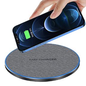 Fast Wireless Charger,20W Max Wireless Charging Induction Pad,Black in Kuwait