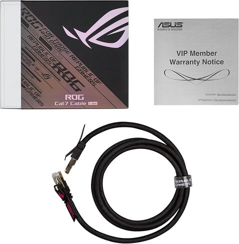 راوتر الألعاب ASUS ROG Rapture WiFi 6 (GT-AX11000) - راوتر لاسلكي ثلاثي الموجات 10 جيجابت، وحدة المعالجة المركزية رباعية النواة 1.8 جيجا هرتز، WTFast، منفذ 2.5 جيجا، متوافق مع AiMesh، متضمن أمان الإنترنت مدى الحياة، AURA RGB in Kuwait