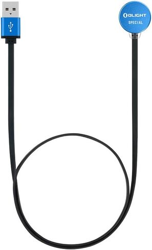 OLIGHT MCC Magnetic Charging Cable ONLY for PL-Mini 2, Baldr Mini, Baldr RL Mini and Baldr S, Using in The Car, or with a Power Bank and Solar Charger in Saudi Arabia