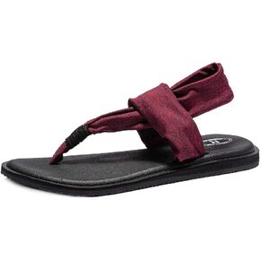 Ranberone Women's Yoga Mat Flip Flops Casual Flat Summer Beach Sandals in Kuwait