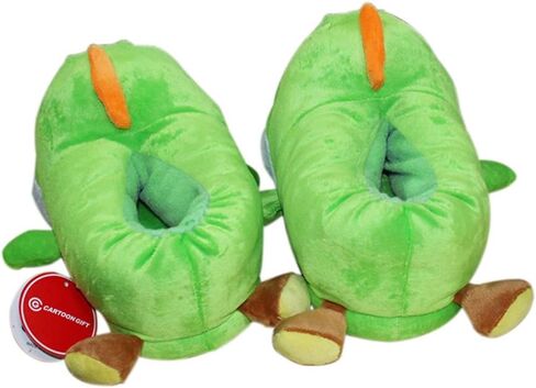 LANGYS Not Pack The Heel Plush Warm Slippers Cartoon Rabbit Cotton Slippers Home Bedroom in Saudi Arabia