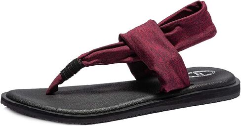 Ranberone Women's Yoga Mat Flip Flops Casual Flat Summer Beach Sandals in Saudi Arabia