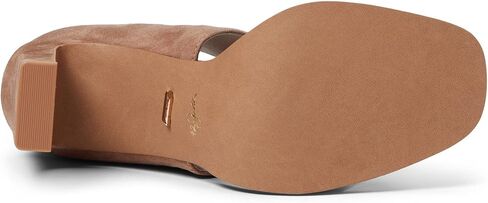 42 GOLD Linx Leather Heels for Women Offers Suede Leather Lining, Lightly-Padded, Fixed Footbed, and Open-Toe Silhouette in Saudi Arabia
