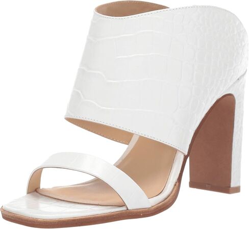 42 GOLD Linx Leather Heels for Women Offers Suede Leather Lining, Lightly-Padded, Fixed Footbed, and Open-Toe Silhouette in Saudi Arabia