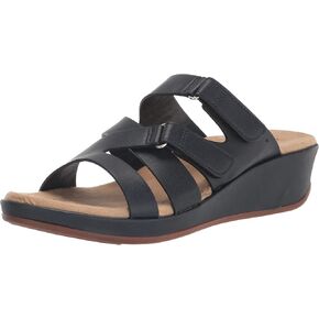 صندل Koda Wedge للسيدات من Easy Street، أزرق داكن، 7.5 ضيق in Kuwait