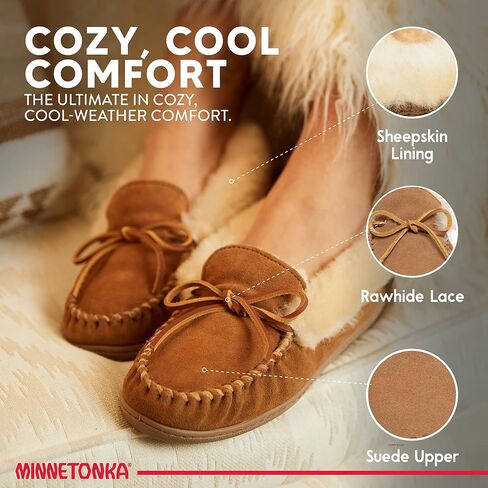 Minnetonka Women's Alpine Sheepskin Slippers in Saudi Arabia