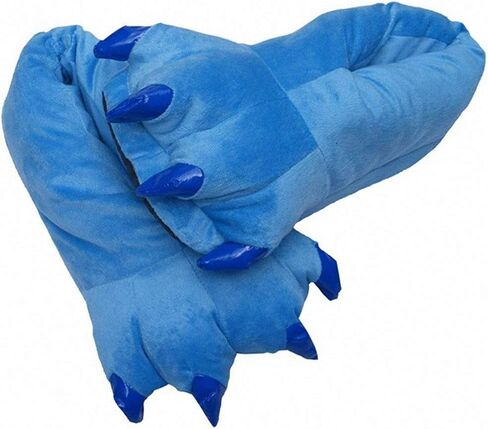 Akanbou Cosplay Monster Paw Plush Slippers Monster Feet Claw Slippers Home Shoes in Saudi Arabia