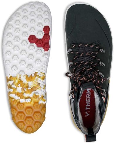 حذاء رياضي نسائي من Vivobarefoot Tracker Decon FG2 مصنوع من الجلد باللون الأسود مقاس 9 US in Kuwait