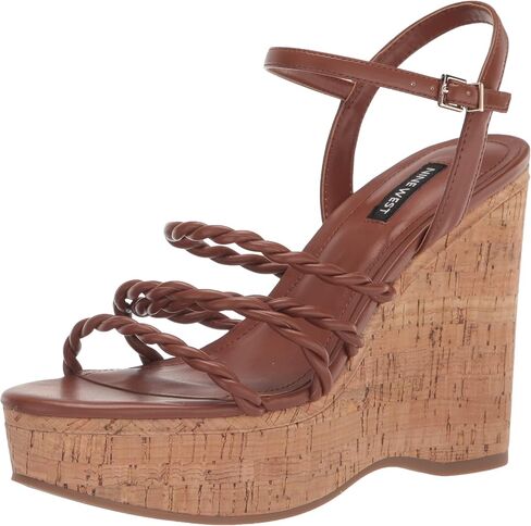 صندل RENEST نسائي من NINE WEST، بني 200، 6 in Saudi Arabia